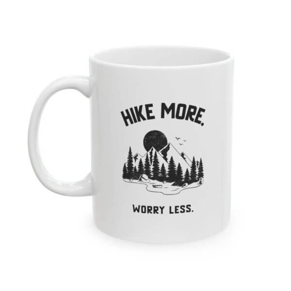 Hike More Worry Less Mug - Image 2