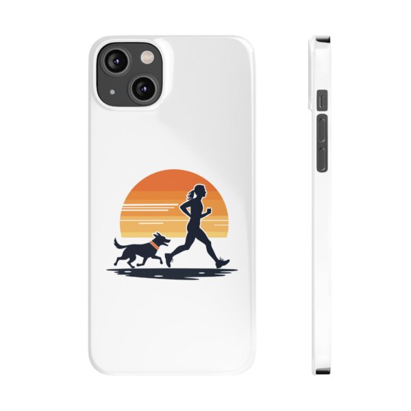 Eco-Chic Sunset Running Slim Phone Cases - For Fitness Enthusiasts - Image 12