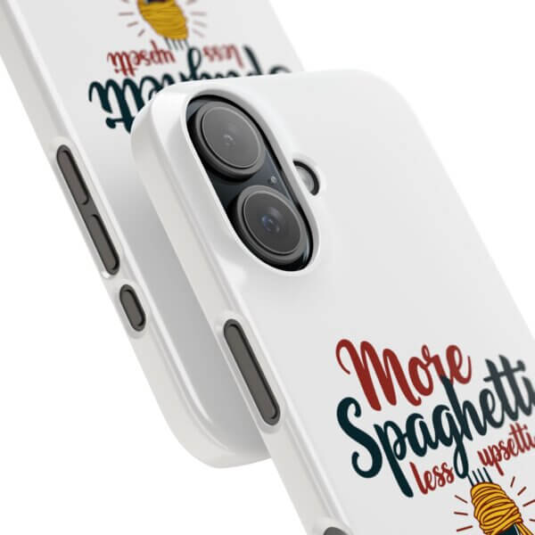 iPhone Slim Case - More Spaghetti Less Uppsetti - Image 17