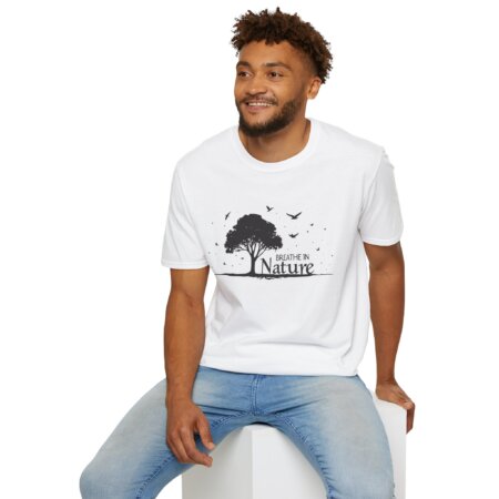 Nature-Themed Art T-Shirt - For Birdwatchers & Nature Lovers