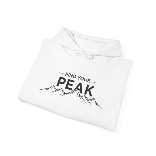 Mountain Peak Hoodie - Find Your Peak | Outdoor Enthusiast Wear - Image 4