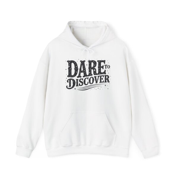 Explore with Style - Dare to Discover Dark Blue Hoodie