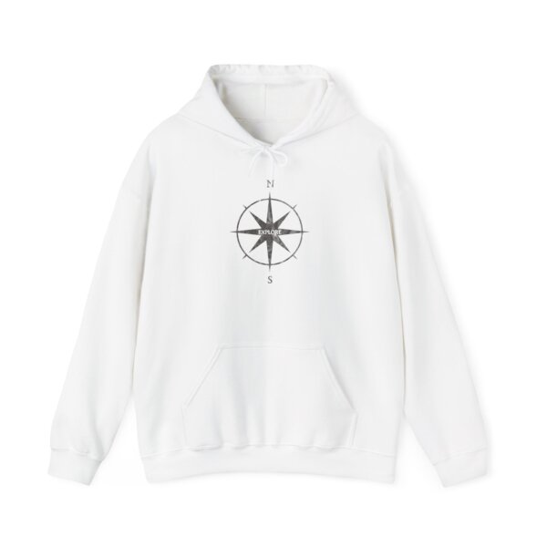 Explore Adventure Hoodie - Compass Design for Adventurers