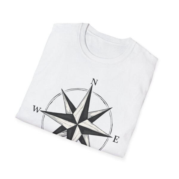 Artistic Compass T-Shirt - For Navigators & Design Lovers - Image 3