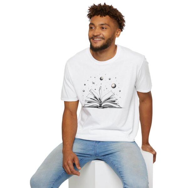 Cosmic Book Stars T-Shirt - Astronomy Lover's Gift