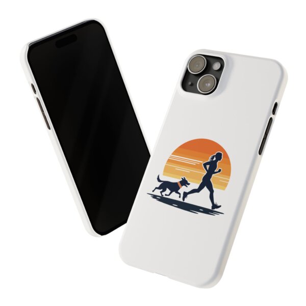 Eco-Chic Sunset Running Slim Phone Cases - For Fitness Enthusiasts - Image 14