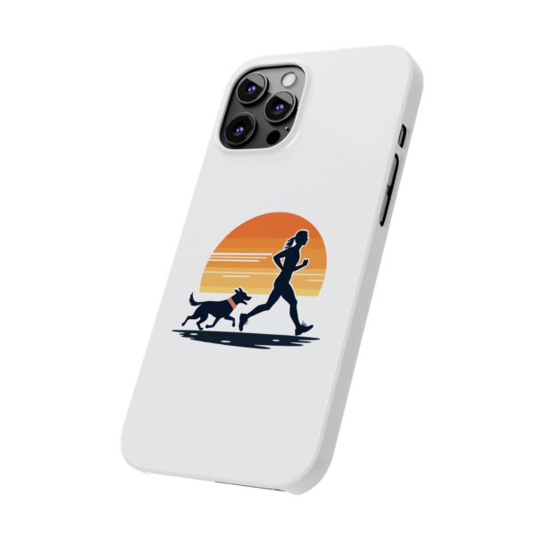 Eco-Chic Sunset Running Slim Phone Cases - For Fitness Enthusiasts - Image 8