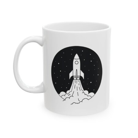 Space Exploration Ceramic Mug - Adventure Enthusiasts