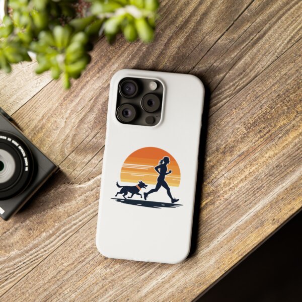 Eco-Chic Sunset Running Slim Phone Cases - For Fitness Enthusiasts - Image 15