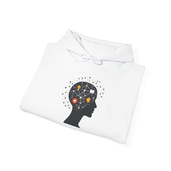 Creative Mind Puzzle Hoodie - Unique Symbolic Design for Thoughtful Individuals - Image 4