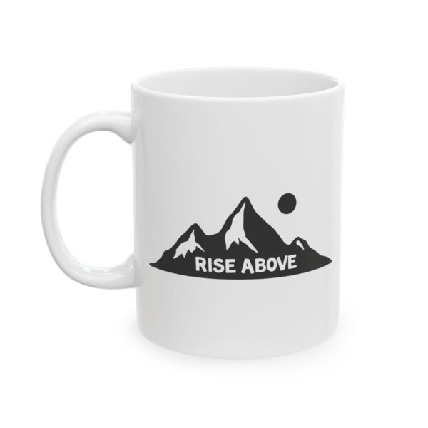 Mountain Moon Ceramic Mug - Nature Enthusiasts' Dream