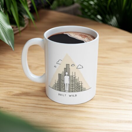 Nature Connection Ceramic Mug - Outdoor Enthusiast Gift