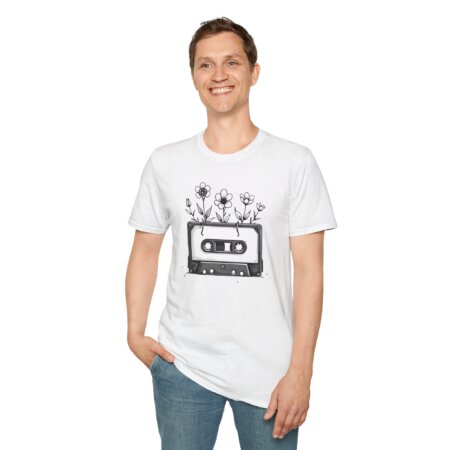 Nostalgic Cassette Tape T-Shirt - For Old School Tech Lovers