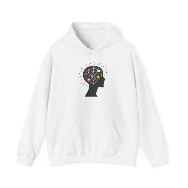 Creative Mind Puzzle Hoodie - Unique Symbolic Design for Thoughtful Individuals