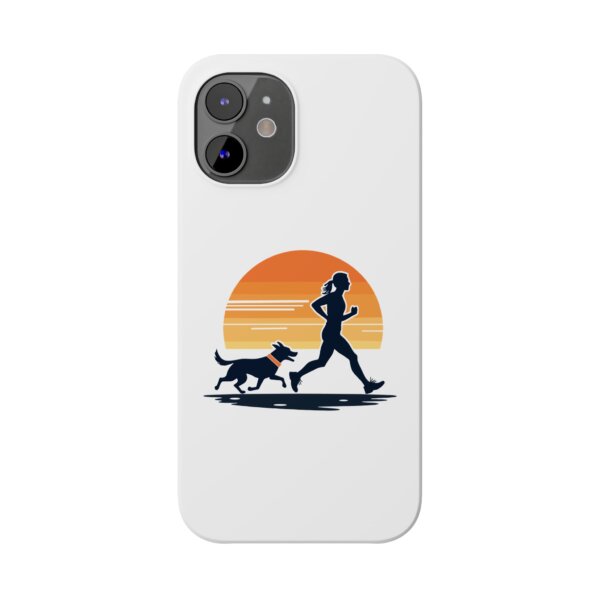 Eco-Chic Sunset Running Slim Phone Cases - For Fitness Enthusiasts - Image 7