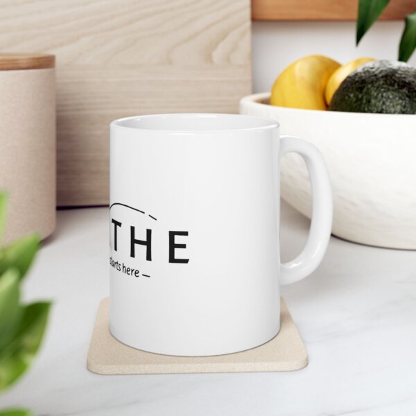 Breathe Fresh Air Ceramic Mug - Clean Indoor Air Enthusiast - Image 4