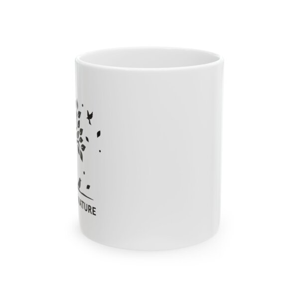 Nature-Themed Ceramic Mug - Breathe in Nature - Image 2