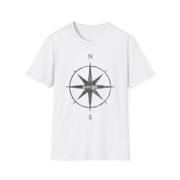 Explore Adventure Compass T-Shirt - Thrill-seeker Gift - Image 2