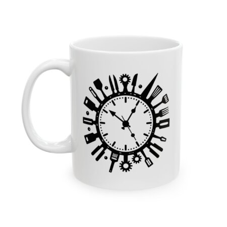 Recipe for Time Mug - A Perfect Blend of Culinary and Clockwork