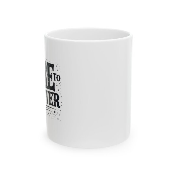 Dare to Discover Ceramic Mug - Image 2