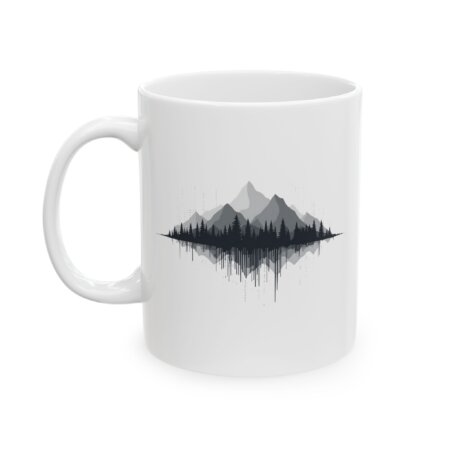 Mountain Scene Ceramic Mug - Perfect Coffee Companion