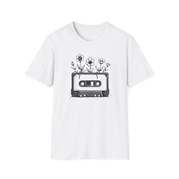 Nostalgic Cassette Tape T-Shirt - For Old School Tech Lovers - Image 2