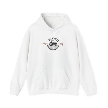 Harvest Time Tractor Hoodie - Agricultural Lover's Must-Have