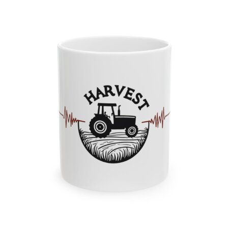 Agricultural Harvest Tractor Ceramic Mug