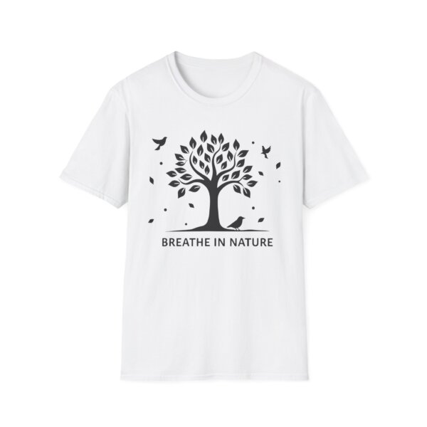 Nature Lover T-Shirt - 'Breathe In Nature' Vintage Tree Design