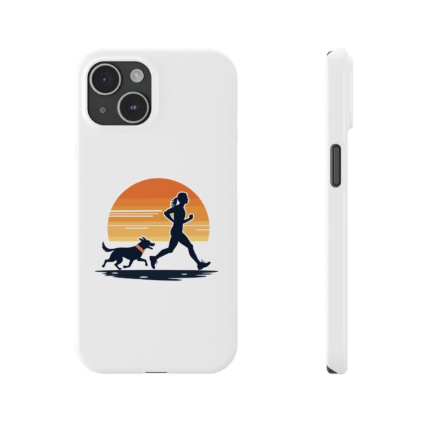 Eco-Chic Sunset Running Slim Phone Cases - For Fitness Enthusiasts - Image 13