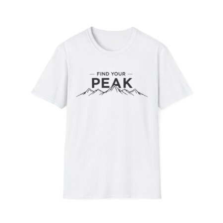 Mountain Adventure T-Shirt - Find Your Peak | Outdoor Enthusiast Gift