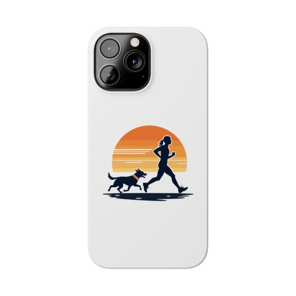 Eco-Chic Sunset Running Slim Phone Cases - For Fitness Enthusiasts - Image 5