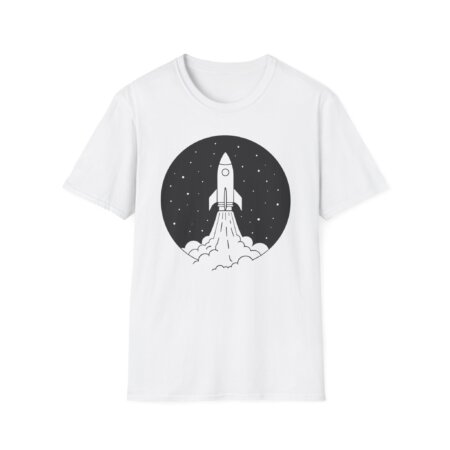 Space Adventure T-Shirt - Bold Rocket Launch