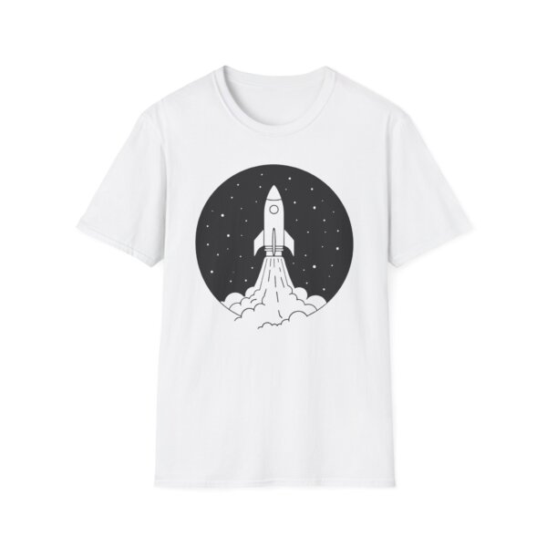 Space Adventure T-Shirt - Bold Rocket Launch