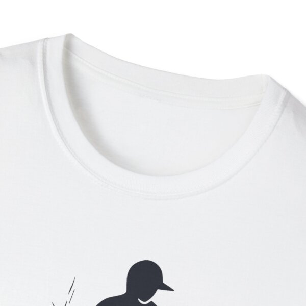 Chainsaw Wielding Man Graphic Tee - Image 3