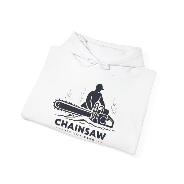 Chainsaw Wielding Man Hoodie - Image 4