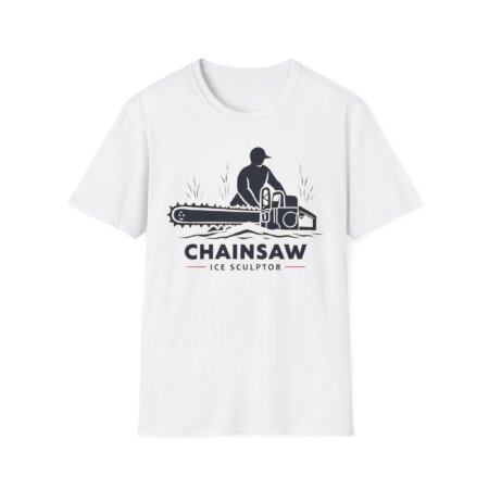 Chainsaw Wielding Man Graphic Tee