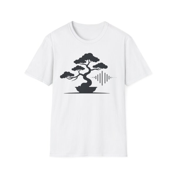 Tree & Sound Waves Tee - Modern Art T-Shirt