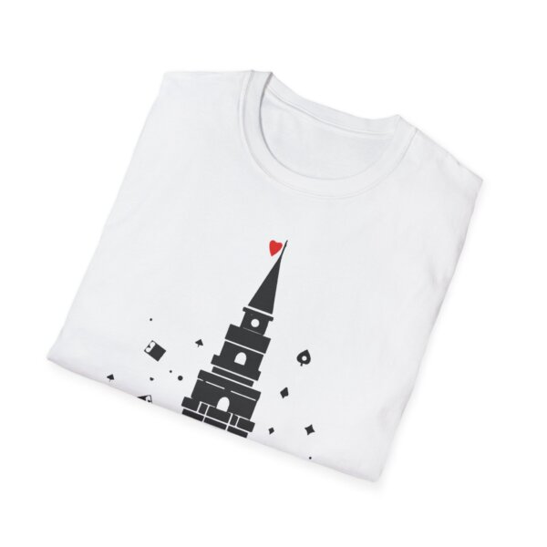 Build The Impossible Card Castle T-Shirt - Image 4