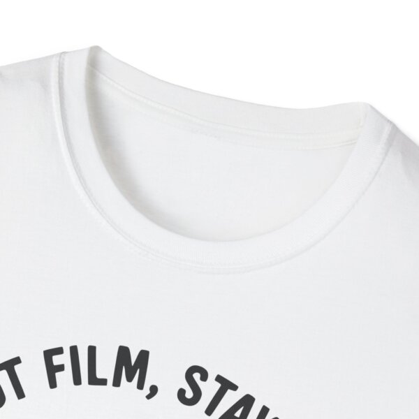 Vintage Film Camera T-Shirt - Shoot Film, Stay Broke - Image 3